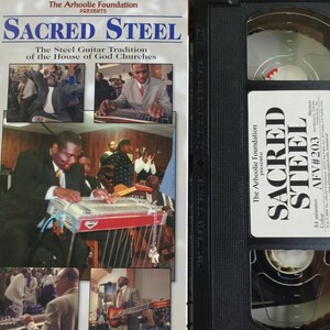 VHS_9]SACRED STEEL steel * guitar Willie Eason Rev.Lori & Elder Aubrey Ghent VHS videotape *.. packet shipping 