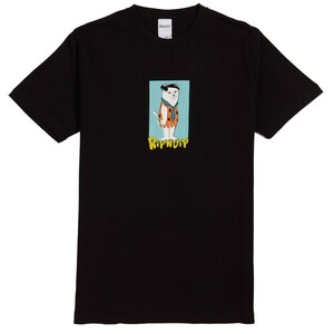 Ripndip Bedrock T-Shirt Black XL Tシャツ