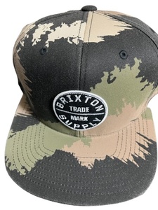 Brixton Oath III Snapback Hat Cap Camo キャップ