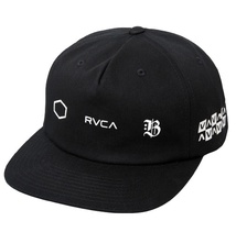 RVCA Barron Mamiya Snapback Hat Cap Black キャップ_画像1