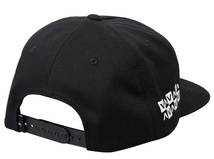 RVCA Barron Mamiya Snapback Hat Cap Black キャップ_画像2