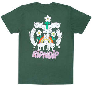 Ripndip Nerms Of A Feather Pocket T-Shirt Olive L Tシャツ