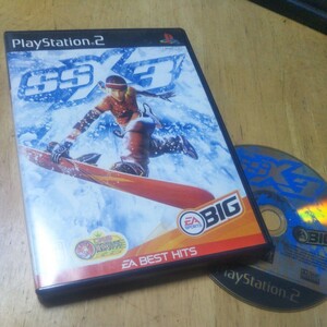 PS2【 SSX3 [EA BEST HITS］】2003年EAスポーツ　送料無料、返金保証　プレイステーション2ソフト　発送前に動作確認をします