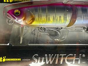 即決 メガバス スイッチ ♯ピンクバックフローズン ハス　Megabass SuWITCH ♯PINK BACK FROZEN HASU スウィッチ ito