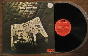 ベネズエラ盤ポスター付 The Beatles Featuring Tony Sheridan / In The Beginning (Circa 1960)