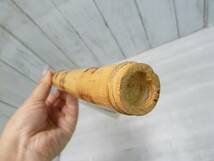 ＠モロッコ楽器⑯ フルート竹笛 リコーダー形 １本 海外伝統楽器 縦笛 コレクション 竹工芸品_画像4