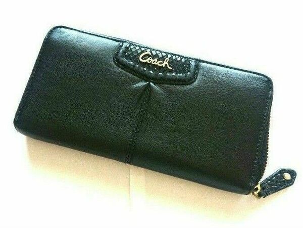 コーチ COACH ラウンドファスナー長財布