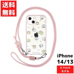 ちいかわ 総柄 iPhone14 13 対応 ケース IIII fit Loop スマホ カバー アイフォン