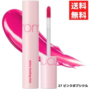 rom&nd ロムアンド 27 PINK ROPSICLE ピンクポプシクル ジューシーラスティングティント 韓国コスメ ティント 口紅 リップ