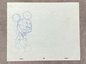 C Disney ディズニー ミッキー Mickey Mouse セル画 原画 指示画 アニメ アニメーション ヴィンテージ アンティーク 送料込 送料無料