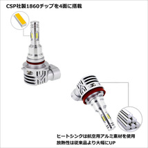 LEDヘッドライト HB4 イエロー フォグランプ DC12V 40W 9000ルーメン 3000K バルブ 2本セット 1年保証_画像2