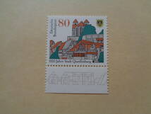 ドイツ切手　1994年　クヴェトリンブルク1000年　　80_画像1