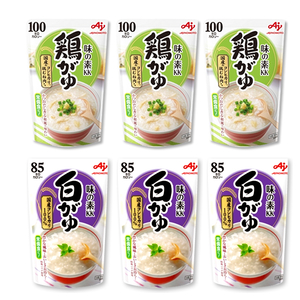 ■味の素KK おかゆ　鶏がゆ(250g) x3　白がゆ(250g) x3　　■お粥