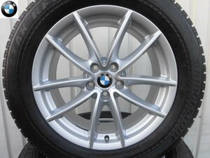 『出荷早め！美品！ランフラットスタッドレスタイヤ！』BMW X3 G01 X4 G02 純正 Vスポークスタイリング 618 7J +22 112-5H ブリザック RFT