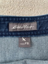 （I05394) エディーバウアー/EDDIE BAUER ロング　 デニム　フレア　スカート　サイズP10_画像2