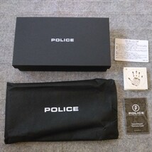 POLICE ポリス牛革長財布 ボルドー_画像7