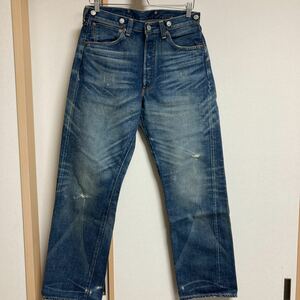 【極美品】LVC LEVI'S リーバイス 33501-0021 1933年復刻 デニムパンツ ジーンズ 日本製 バックストラップ メンズサイズ W34 希少モデル