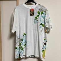 【未使用】抜刀娘 ばっとうむすめ 半袖Ｔシャツ 232831 ホワイト Lサイズ 6人衆 和柄 絡繰魂 凛 妃那 葵 結愛 一華 穂乃花 プリント_画像2