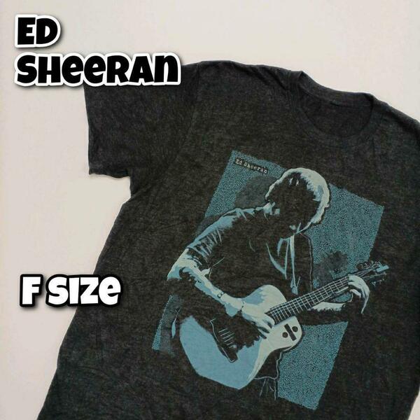 【F】Ed Sheeran エドシーラン プリントTシャツ グレー