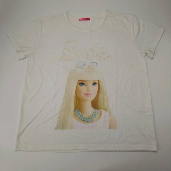 M Barbie×aimerfeel Tシャツ ホワイト バービー人形 リユース ultralto