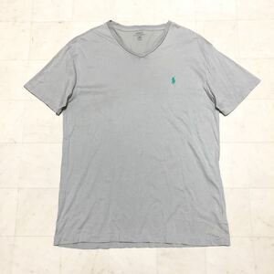 【送料360円】国内正規品 POLO RALPH LAUREN ラルフローレン 半袖Tシャツ Vネック 男性用 メンズ Mサイズ 古着 CD274