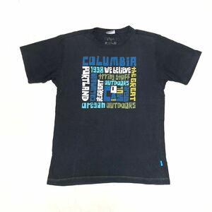 【送料360円】Columbia コロンビア 半袖Tシャツ 男性用 メンズ Mサイズ クルーネック 古着 CD353