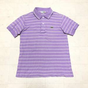 【送料360円】CHEMISE LACOSTE シュミーズラコステ 半袖ポロシャツ 男女兼用 サイズ3 古着 CD176