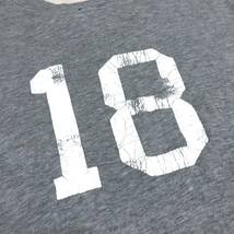 【送料360円】Abercrombie&Fitch アバクロ ナンバリング半袖Tシャツ 男性用 メンズ Mサイズ クルーネック 古着 CD200_画像3