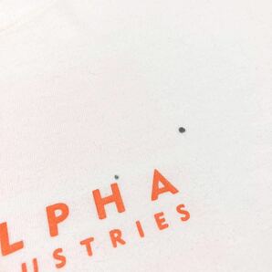 【送料360円】ALPHA INDUSTRIES アルファ 半袖Tシャツ 男性用 メンズ XLサイズ ミリタリー ロゴT CD271の画像4