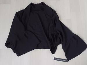  large size F3(19~21 number )* regular price 13000 jpy TROIS DEUX UN DRESSING black bolero *4L5L