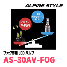 ノア(80系・H26/1～R3/12)専用　ALPINE STYLE / AS-30AV-FOG　フォグランプ専用LEDバルブ(2色切替)_画像7