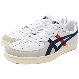 新品タグ付き 22.5cm オニツカタイガー スニーカー Onitsuka Tiger GSM ジーエスエム WHITE PEACOAT ホワイト ペアコートD5K2Y-100