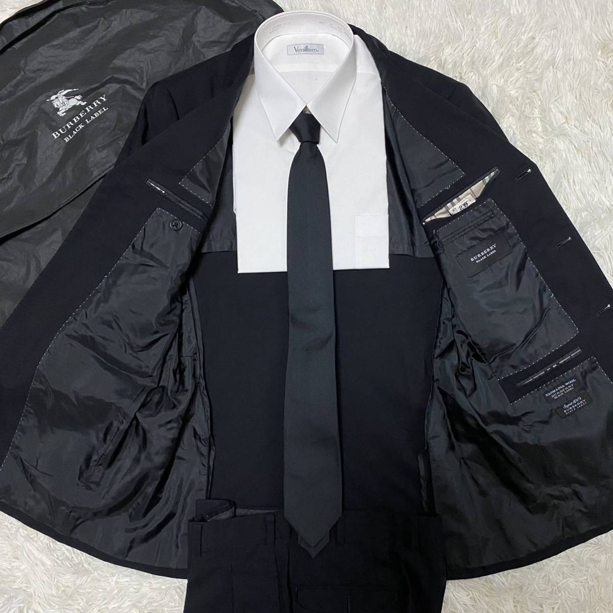 バーバリーブラックレーベル スリーピース BURBERRY BLACK LABEL