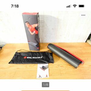 中古　■BALANCE1 SLIDE BOARD EX バランス1 スライドボード 180cm 袋付き フィットネス/エクササイズ