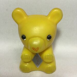 希少 レア 非売品/当時物/1960年代/中国銀行/金ちゃん/貯金箱/ソフビ フイギュア/ノベルティ/レトロ ビンテージ/くま/地方銀行