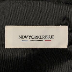 美品 テーラードジャケット メンズ S S NEWYORKER BLUE [0502]の画像3