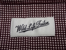 送料無料 Wild Life Tailor オープンカラーシャツ・M◆ワイルドライフテイラー/アダムエロペ/ボックスシャツ/@A1/23*7*1-8_画像8