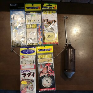 ★☆o 初心者必見 総額6000円相当 メモリーL 80号 天秤 仕掛け フルセット マダイ 真鯛 ワラサ イナワラ 沖釣り 船釣りサニービシ ☆★