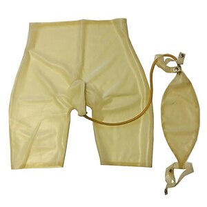 urine bag attaching la Tec s shorts sexy la Tec s man transparent clear Boxer Raver fechi urine bag underwear pants XS-XXL:po118