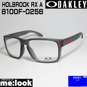 OAKLEY オークリー OX8100F-0256 眼鏡 メガネ フレーム HOLBROOK RX A ホルブルックRX A 度付可 ASIAN FIT サテングレイスモーク