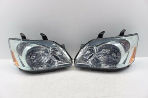 美品/破損無　ノア　AZR60系　後期　ヘッドライト　左右　コイト　28-181　キセノン　HID　グリーンメッキ　刻印NO　285760-285761-I80