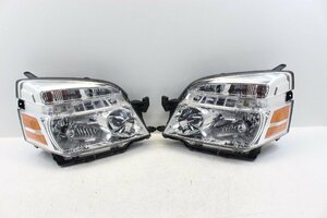 美品　ヴォクシー　AZR60G　後期　キラメキ　ヘッドライト　左右　セット　キセノン　HID　レベ付　コイト　28-183　打刻V1　285987-285988