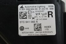 美品/破損無　VW　ワーゲン　トゥーラン　1T　5T　後期　ヘッドライト　右　右側　LED　5TC941082A　LE14C6343　289849_画像6