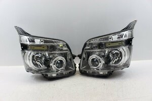 美品　ヴォクシー　ZRR70W　ZS　前期　ヘッドライト　左右　セット　キセノン　HID　コイト　28-203　打刻V9　289896-289897