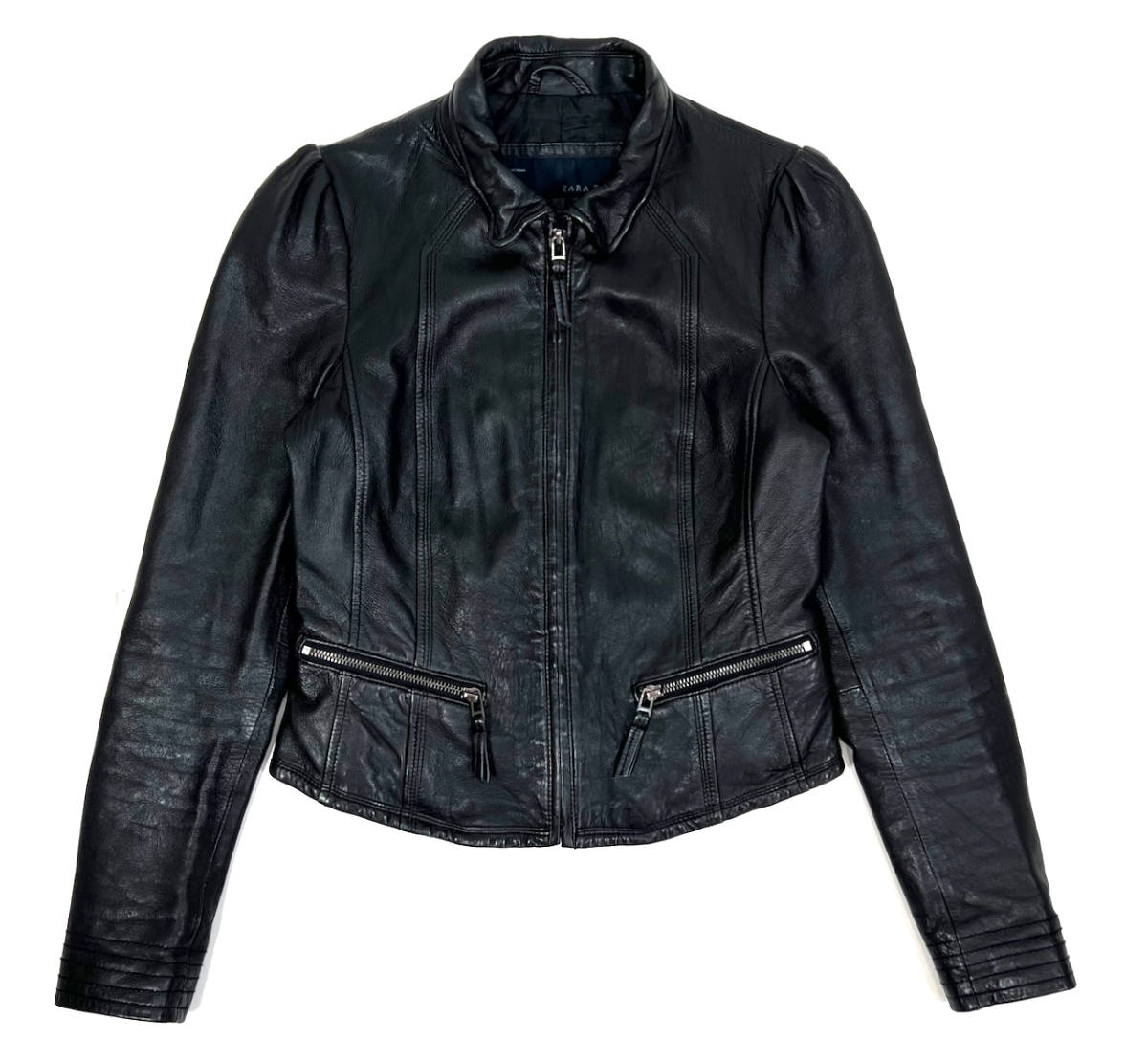 2023年最新】ヤフオク! -zara レザー ジャケットの中古品・新品・未