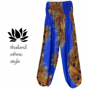  new goods Aladdin pants man and woman use [ car - ring type ]650 blue Y44