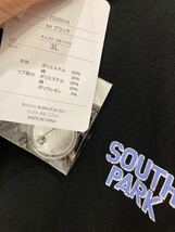 新品 3L サウスパーク South park Tシャツ メンズ アメキャラ メンズ アメキャラ アメリカアニメ anime's t-shirt black 黒_画像4