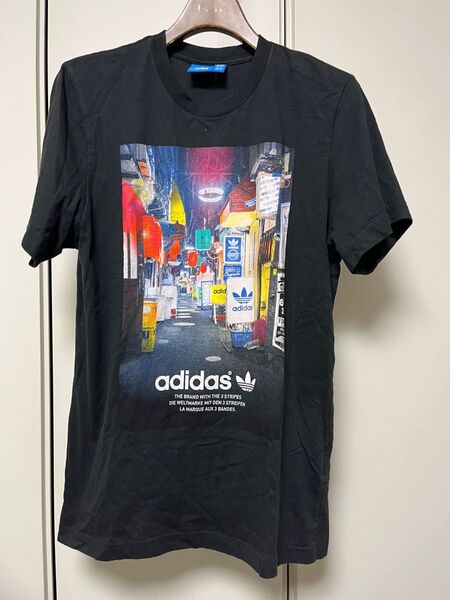 アディダス Tシャツ ブラック 黒 M