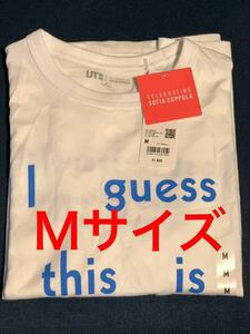 新品即決！★Ｍサイズ★セレブレイティング★ソフィア・コッポラ★I Guess グラフィックTシャツ★ユニクロ★