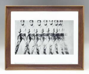 新品☆額付アートポスター★絵画☆andy warhol★アンディ・ウォーホル☆アメリカンポップ☆アート☆エルビス☆Eight Elvis, 1963☆114